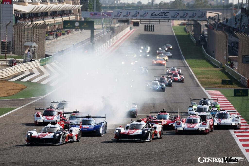 8バーレーン時間の決勝レース、5番グリッドからスタートしたフェラーリ 499P 50号車が3位表彰台を獲得した。