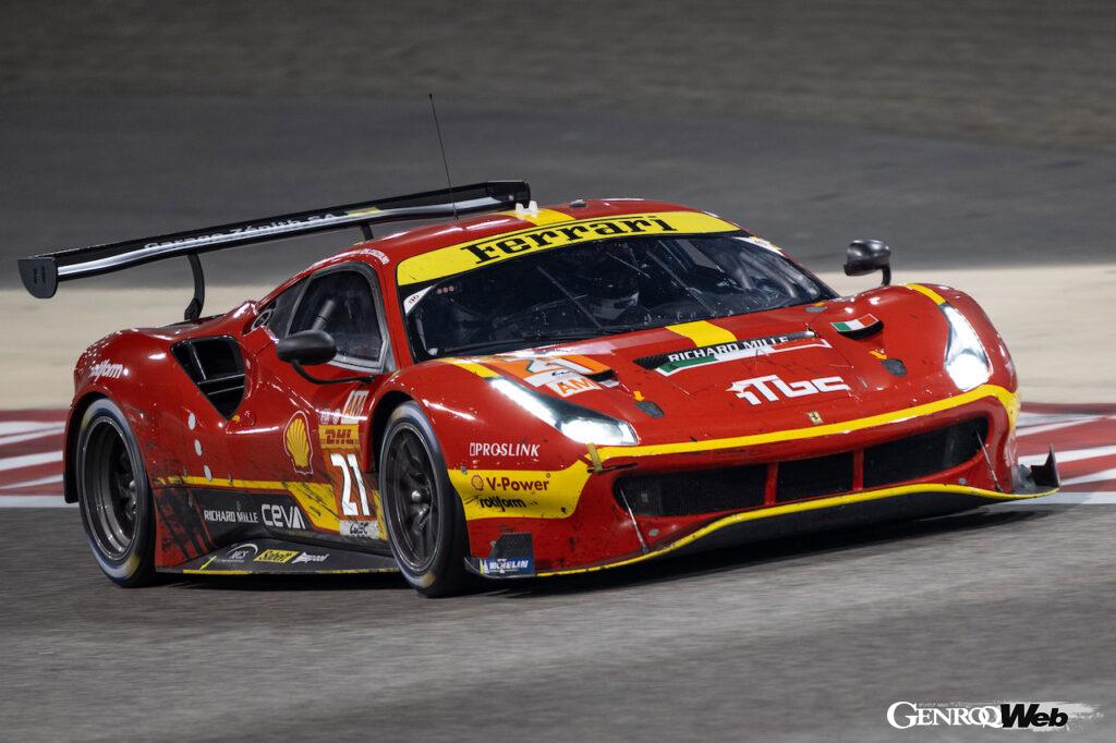 WECでは2024年シーズンから「GT3」クラスが導入されるため、現行の「488 GTE Evo」で戦う最後のレースとなった。488 GTEはWECにおいて通算29勝をフェラーリにもたらしている。