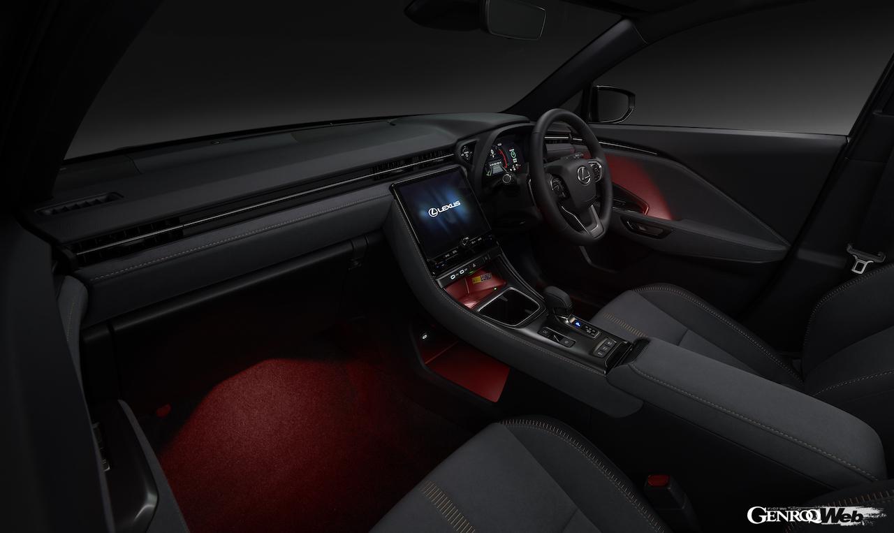 コンパクトプレミアム・クロスオーバー「レクサス LBX」のインテリア。