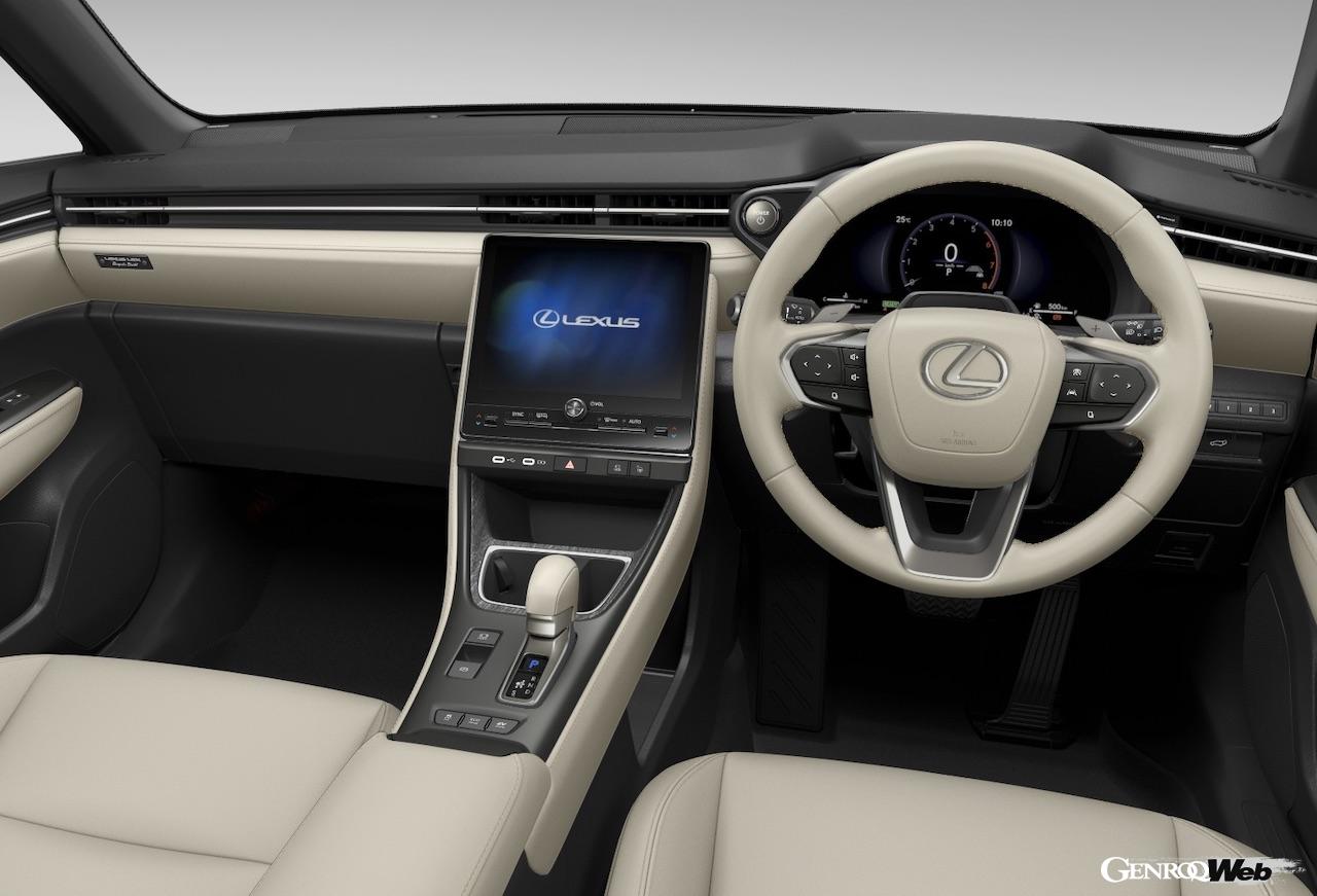 コンパクトプレミアム・クロスオーバー「レクサス LBX」のインテリア。