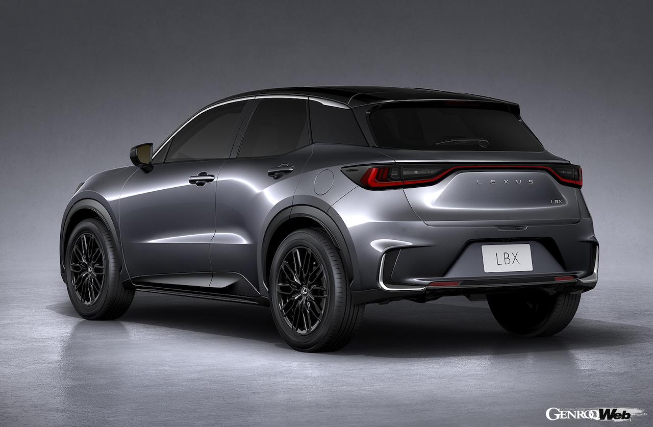 コンパクトプレミアム・クロスオーバー「レクサス LBX」のエクステリア。