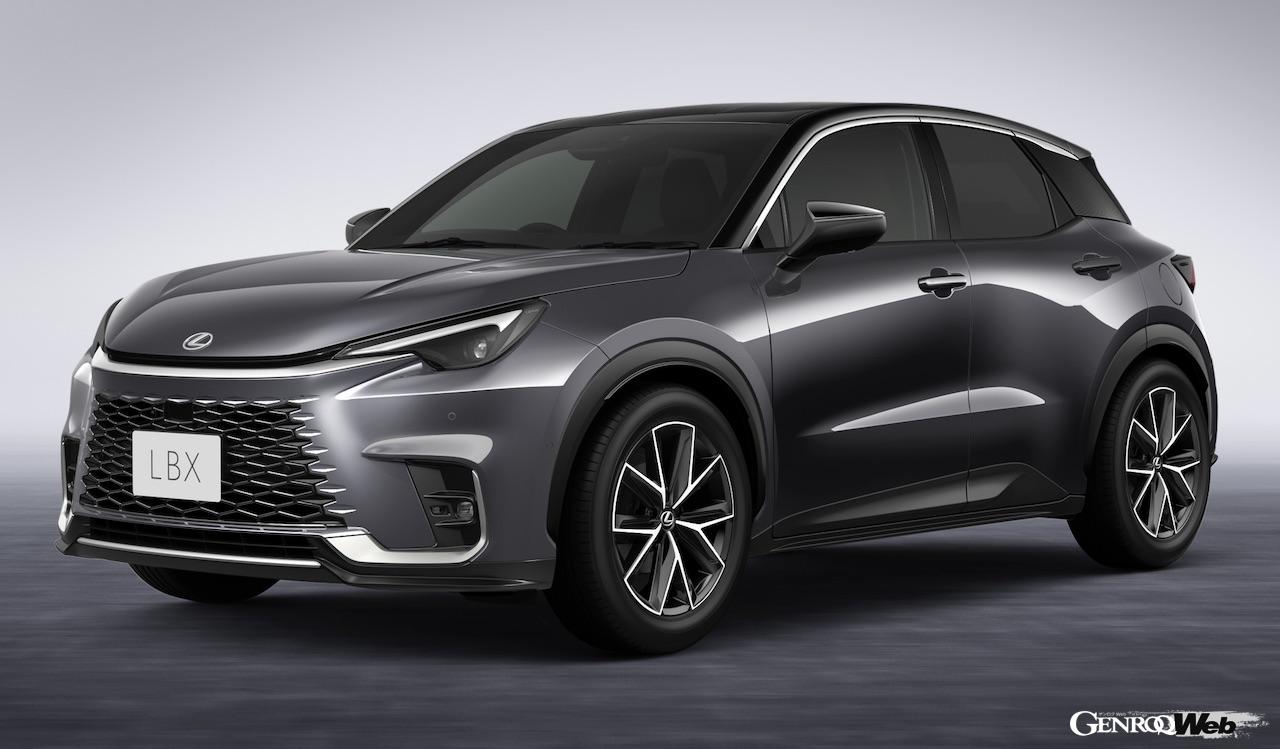 コンパクトプレミアム・クロスオーバー「レクサス LBX」のエクステリア。