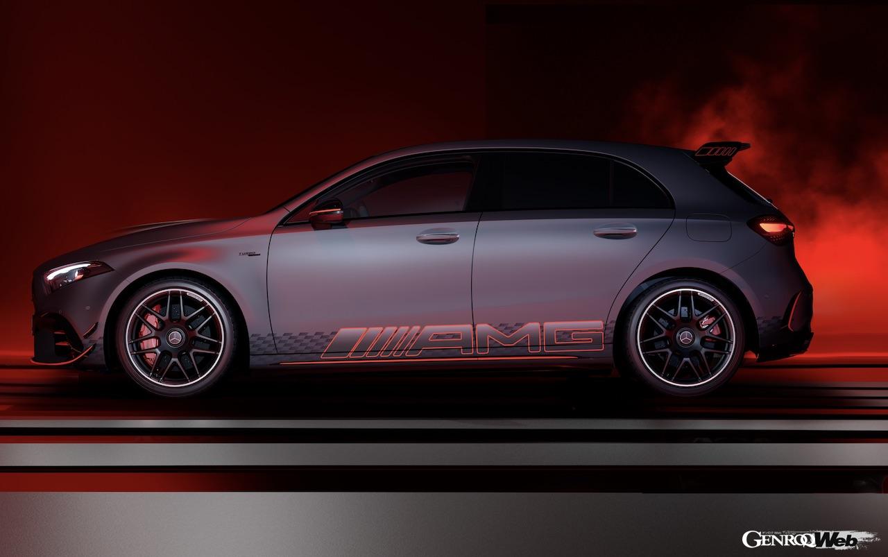 「メルセデス AMG A 45 S 4MATIC+ Street Style Edition」のエクステリア。