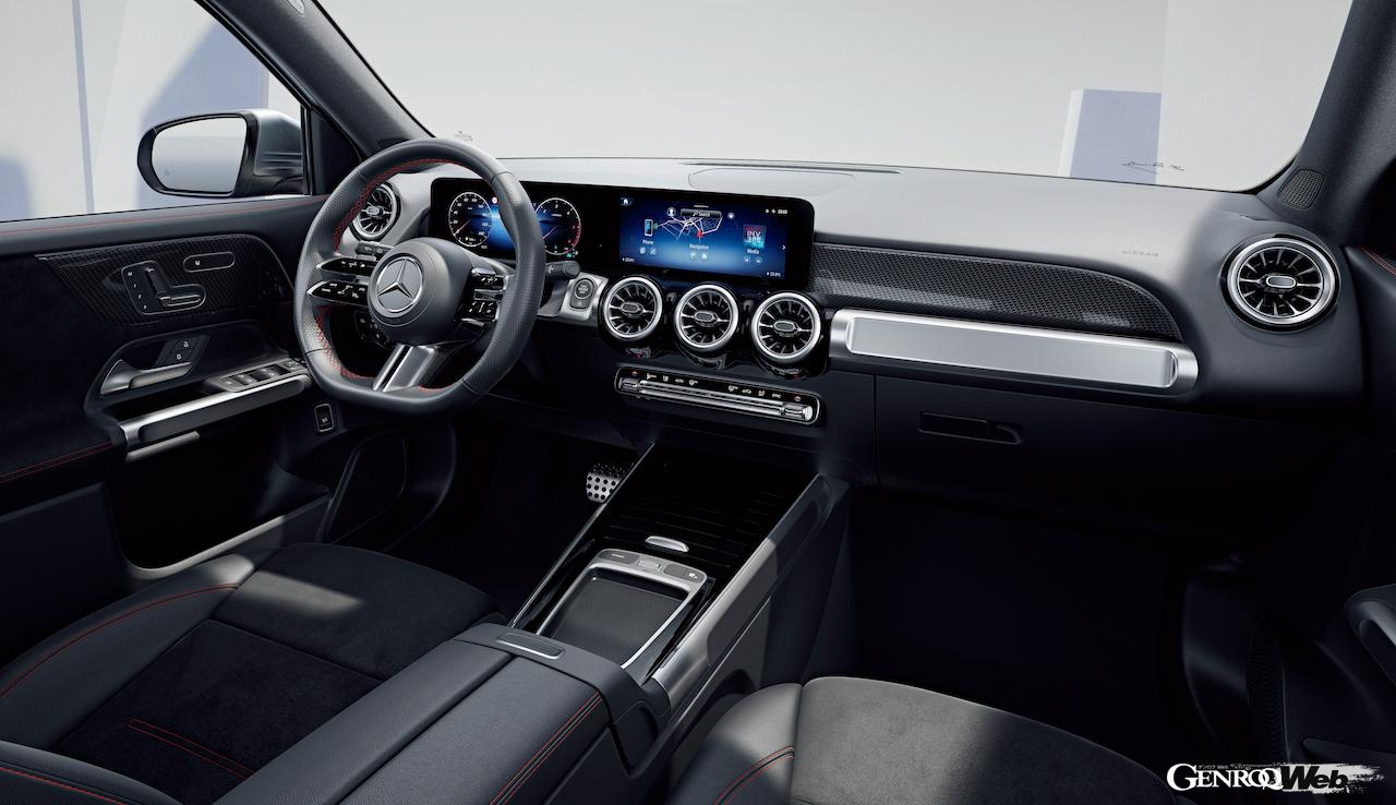 メルセデス・ベンツ「GGLB 180」改良新型のインテリア。
