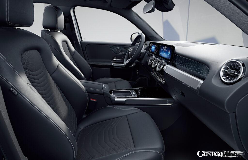 メルセデス・ベンツ「GGLB 180」改良新型のインテリア。