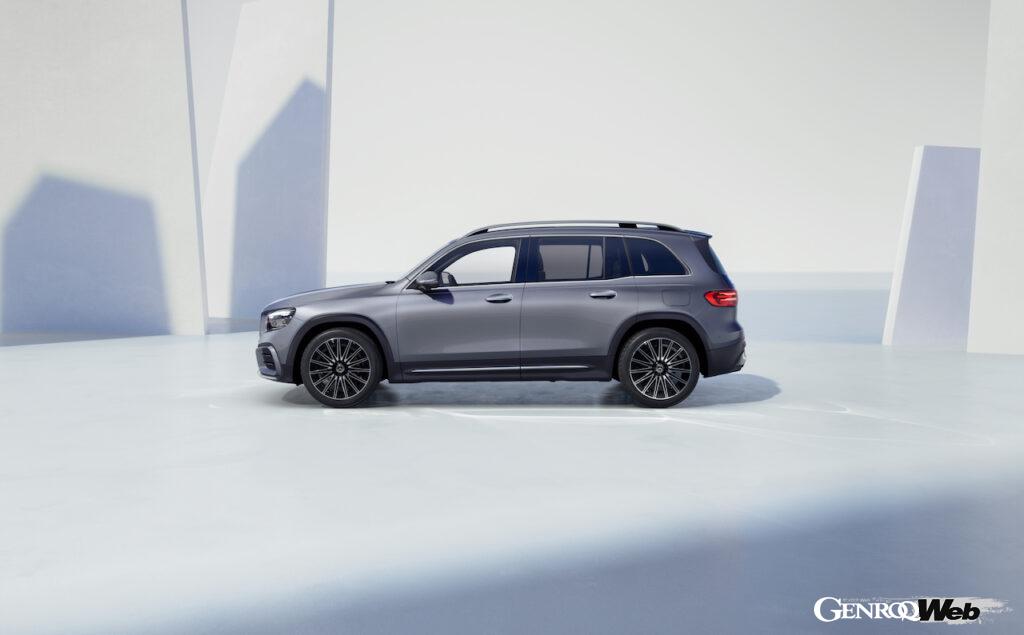 メルセデス・ベンツ「GLB 200 d 4MATIC」改良新型のエクステリア。