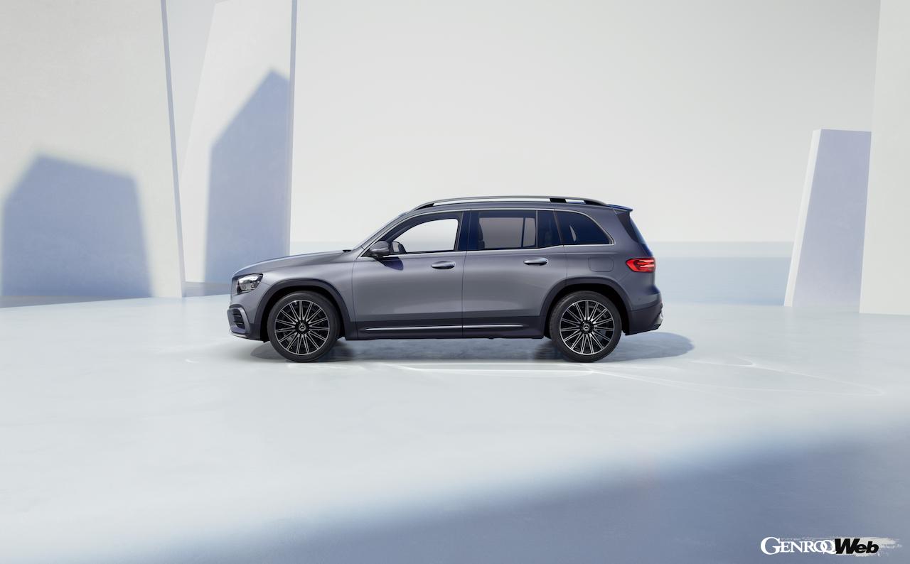 メルセデス・ベンツ「GLB 200 d 4MATIC」改良新型のエクステリア。