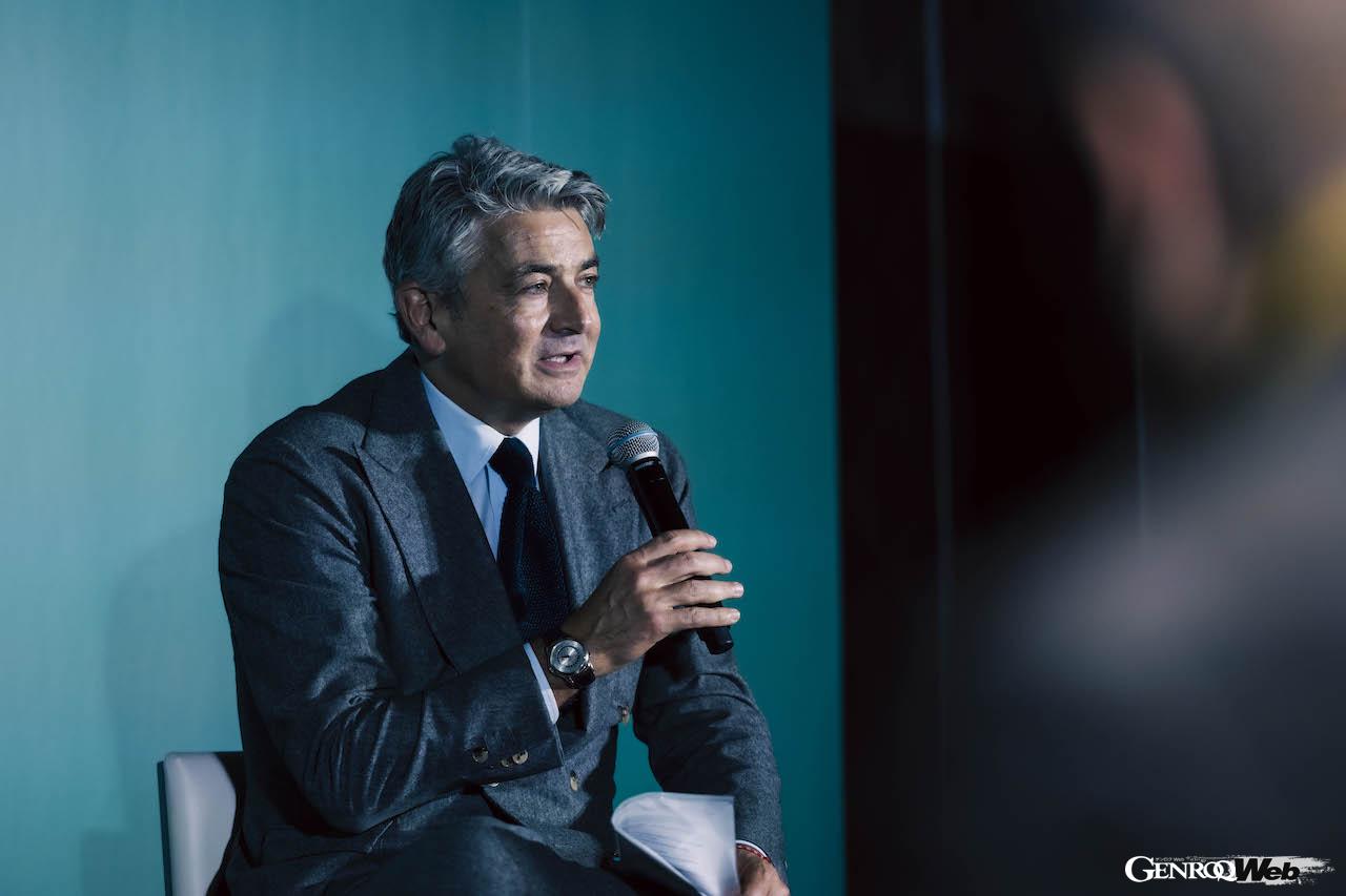 「ASTON MARTIN ARCADIA TOKYO 2023」で行われたメディアウェルカム。