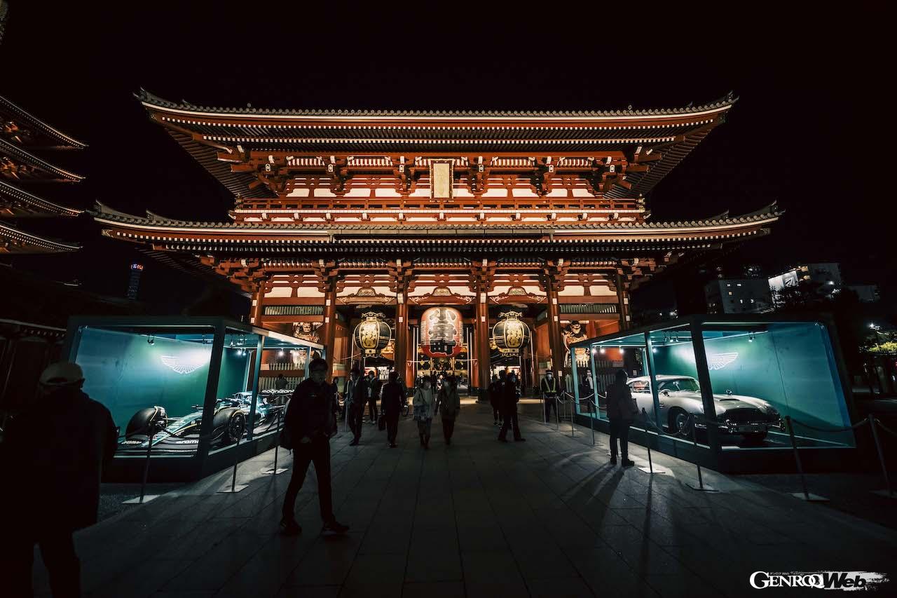 浅草寺を舞台に70台以上のアストンマーティンが集結した「ASTON MARTIN ARCADIA TOKYO 2023」。