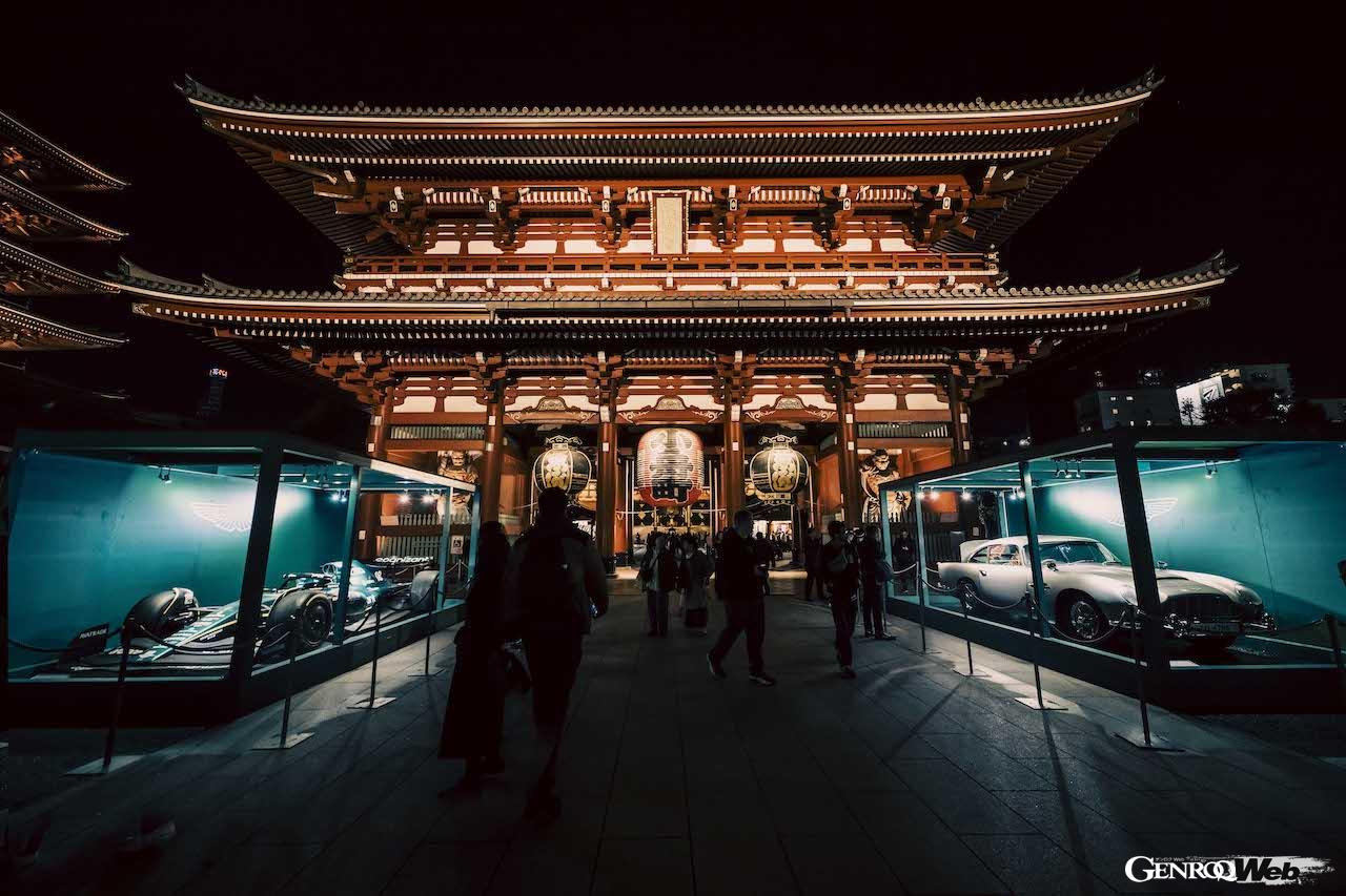 浅草寺を舞台に70台以上のアストンマーティンが集結した「ASTON MARTIN ARCADIA TOKYO 2023」。