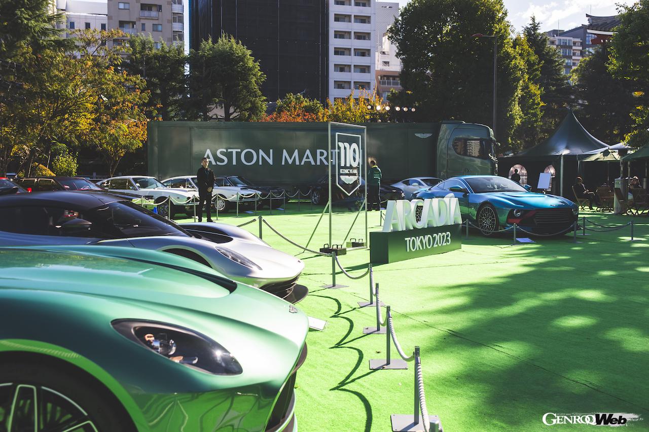浅草寺を舞台に70台以上のアストンマーティンが集結した「ASTON MARTIN ARCADIA TOKYO 2023」。