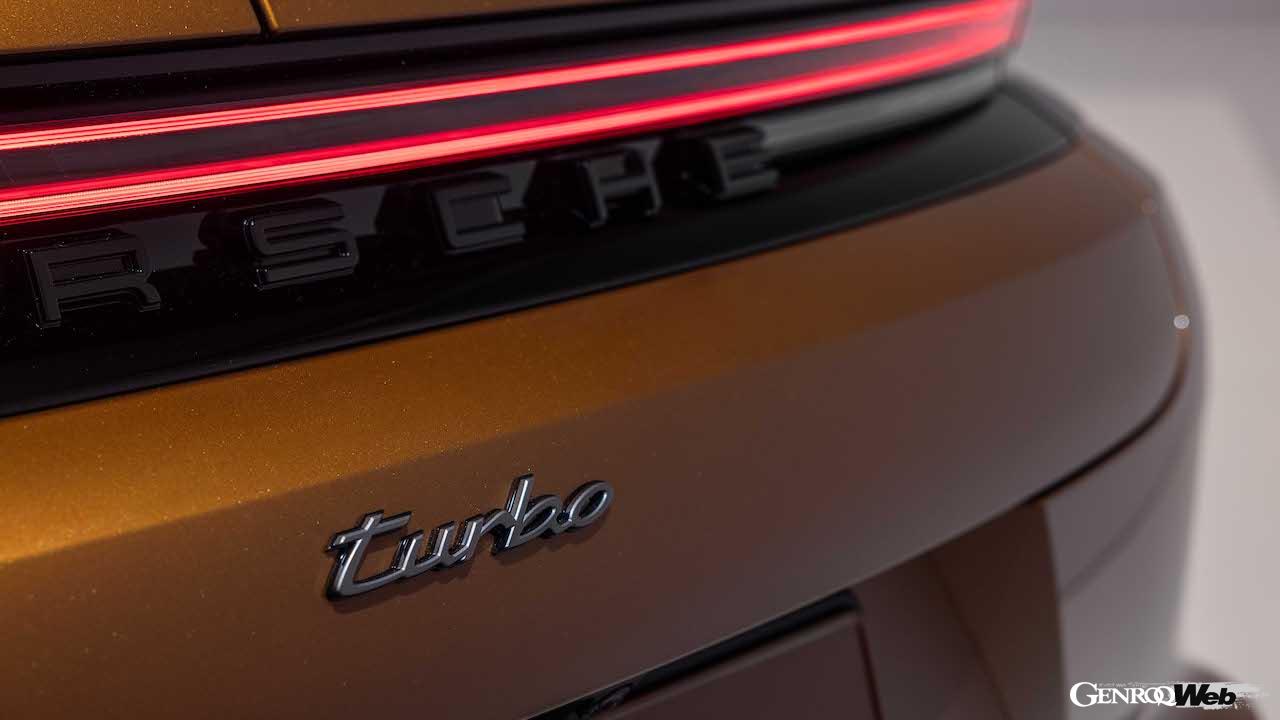 3代目へと進化を果たした新型「ポルシェ パナメーラ」のエクステリア。