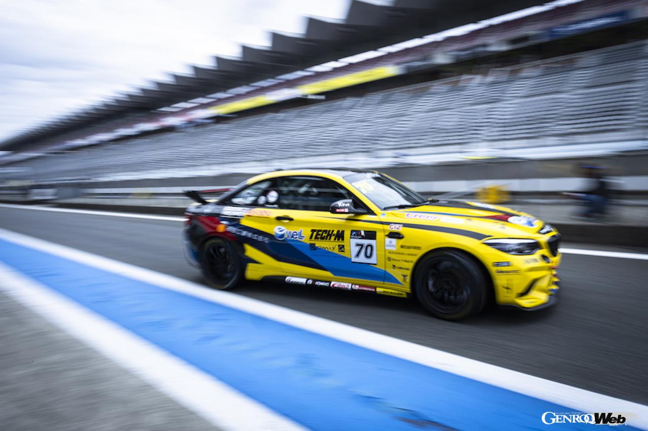 富士スピードウェイで開催された「M2 CS Racing Series」第5ラウンドに参戦した、TECH-M eWell Racing。