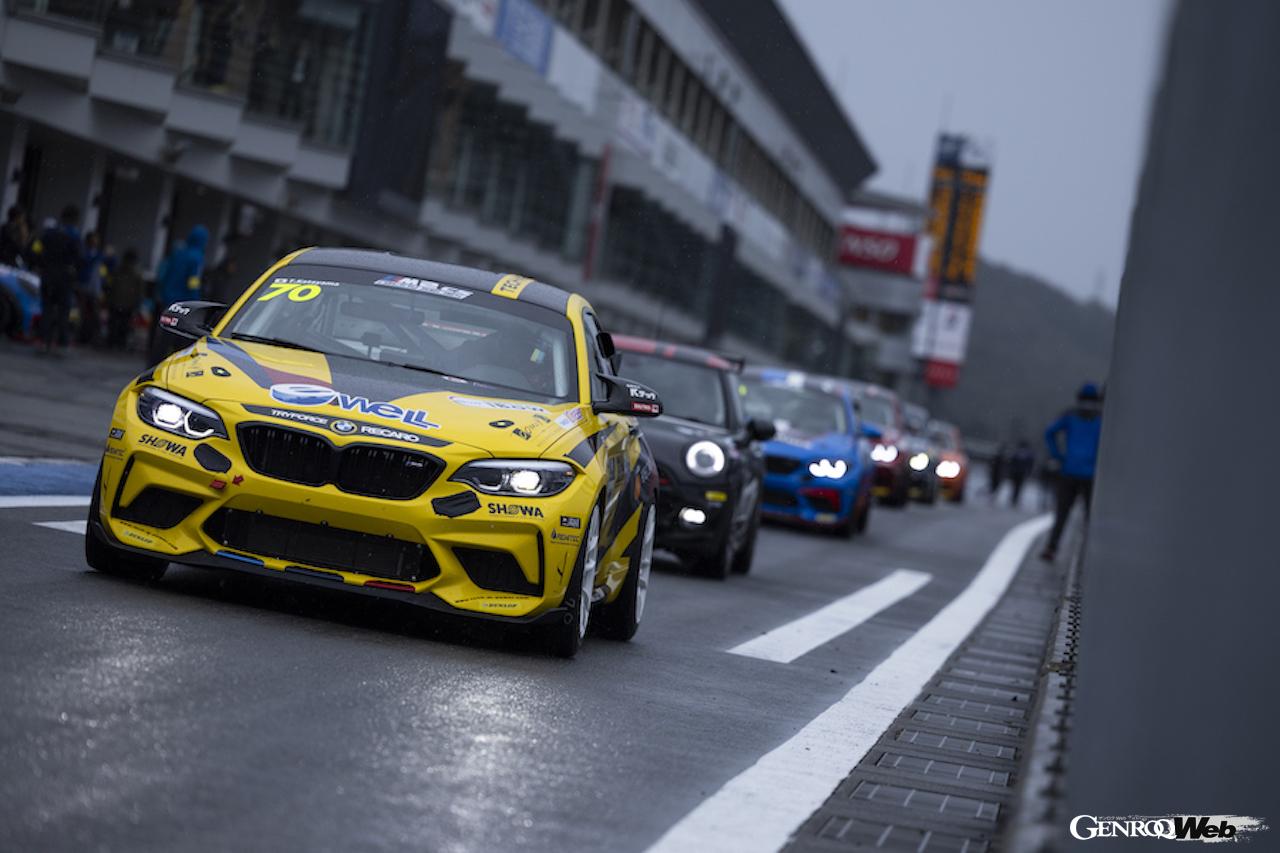 富士スピードウェイで開催された「M2 CS Racing Series」第5ラウンドに参戦した、TECH-M eWell Racing。