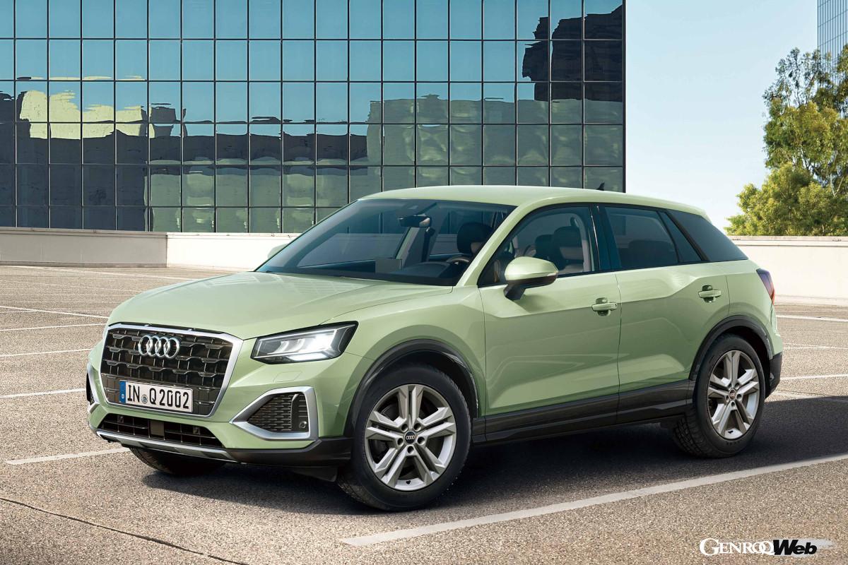 新型X2の価格は「X2 xDrive20i M Sport」が628万円。対するQ2の価格帯は417万～460万円で、300PSの「SQ2」が例外的に628万円となる。