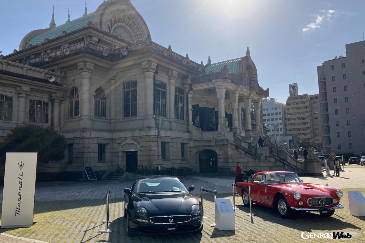 会場となった東京・築地本願寺には、往年の3500GT、3200GTの姿も。
