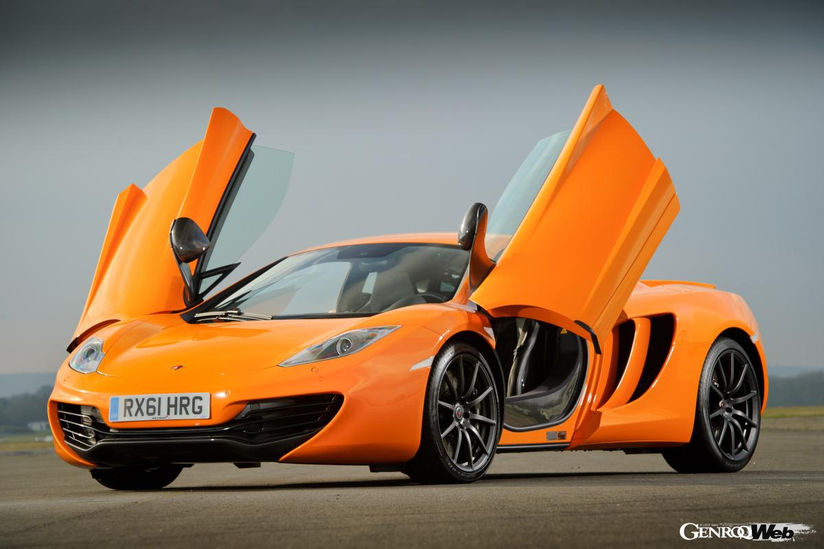 新世代マクラーレンのファーストモデルとして、2011年に誕生した「MP4-12C」を紹介する。