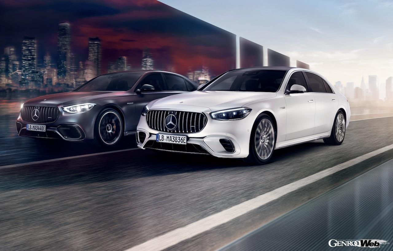 メルセデスAMG S 63史上最もパワフルなハイブリッドパワートレインを搭載した「メルセデス AMG S 63 E PERFORMANCE」がデビューを飾った。