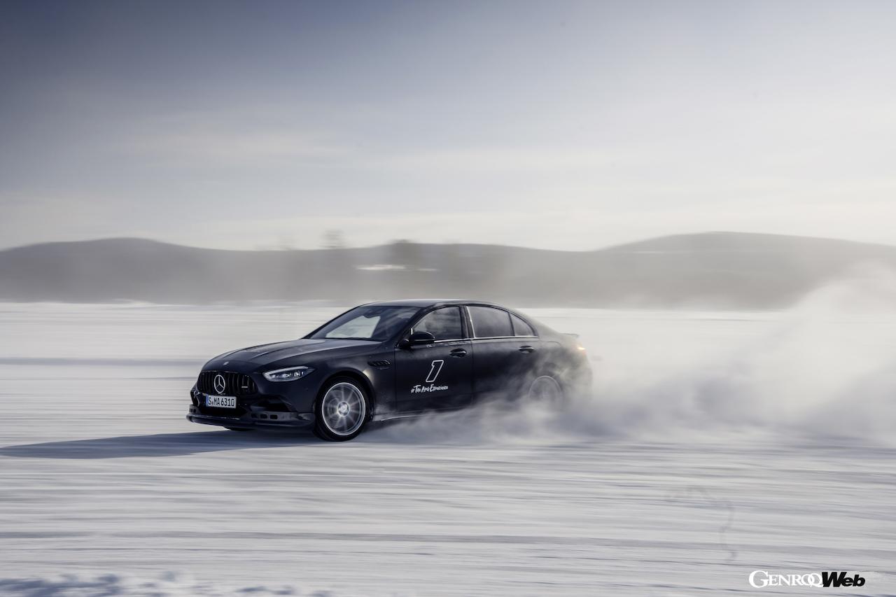 メルセデスAMG製モデルで、雪上・氷上ドライブを堪能できる「AMGエクスペリエンス・オン・アイス」がリニューアルされた。