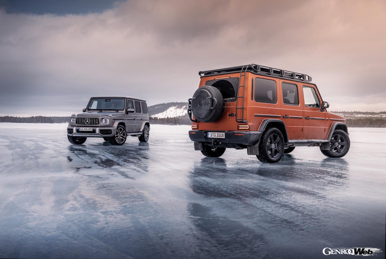 2024年から登場する「Gクラス・ウィンター・エクスペディション」は、スウェーデン北部を舞台に4日間のスノードライブ体験が用意されている。