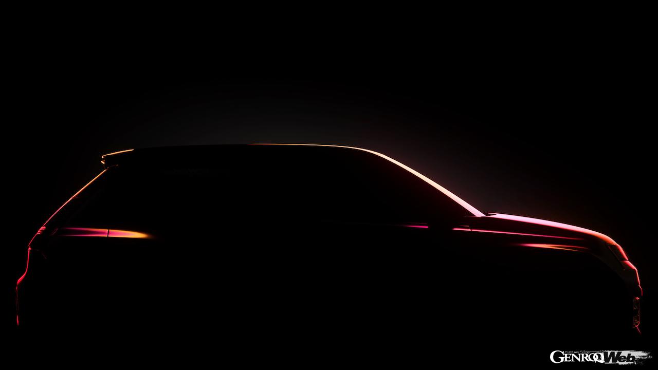 2024年2月のジュネーブ・ショーにおけるワールドプレミアを前に公開された「ルノー 5 E-Tech エレクトリック」のエクステリア。