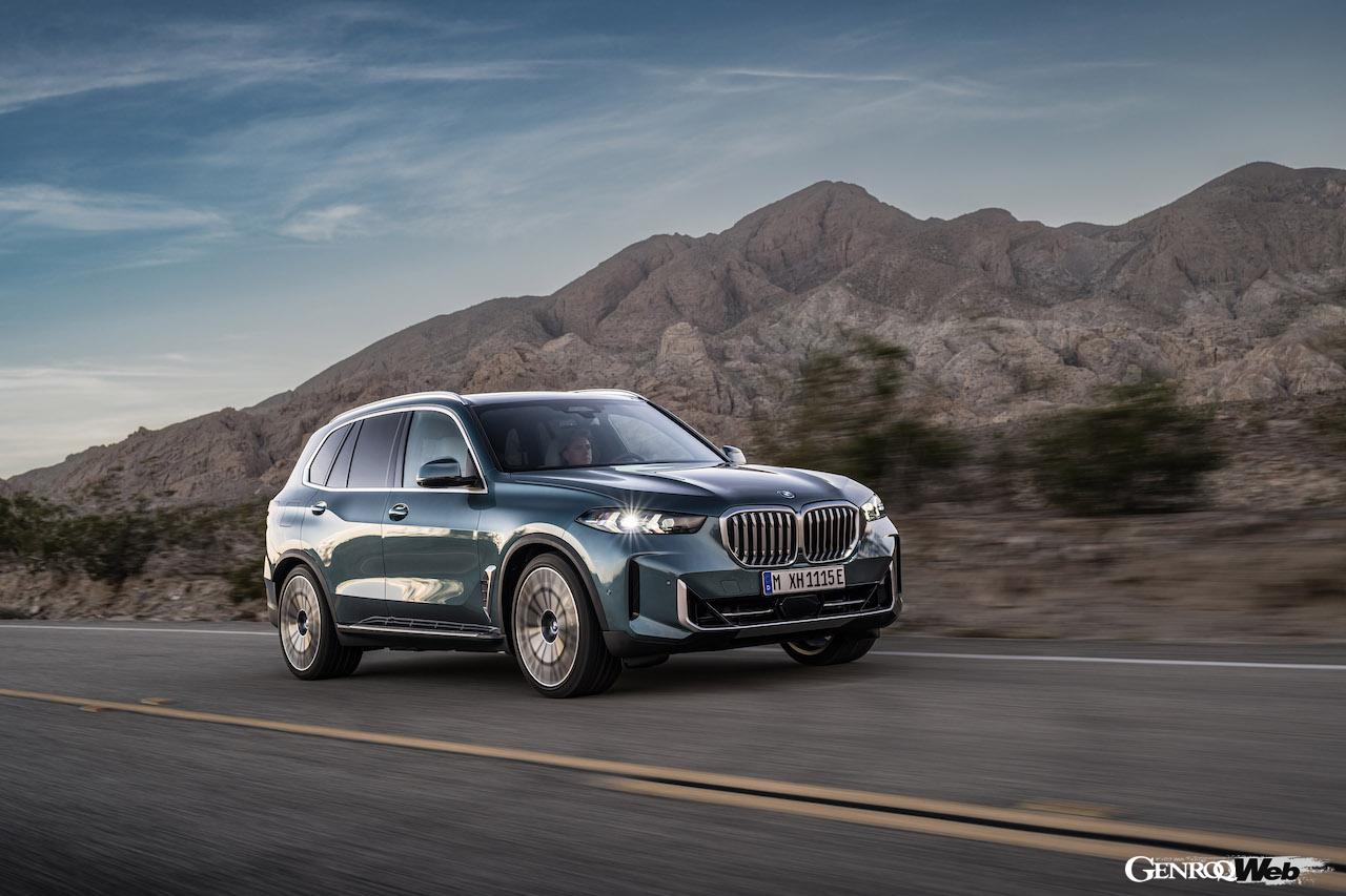 「BMW X5 xDrive40d」のエクステリア。