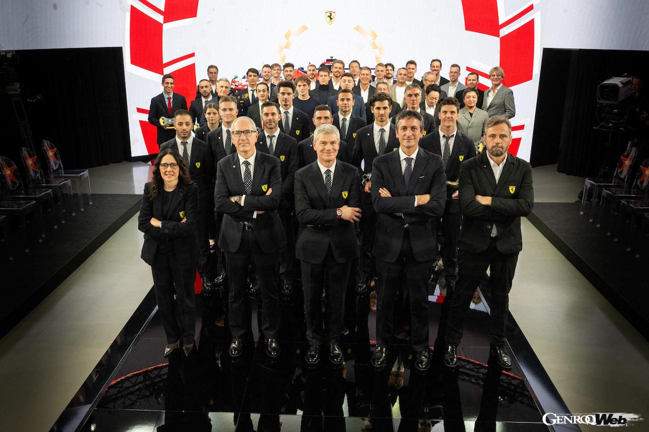 フィオラノのエンデュランス・クリエンティ/コルセ・クリエンティで行われた年間表彰式には、フェラーリの耐久&GTドライバーが参加した。