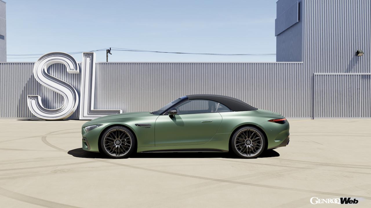 「メルセデスAMG SL 63 S E パフォーマンス」のエクステリア。