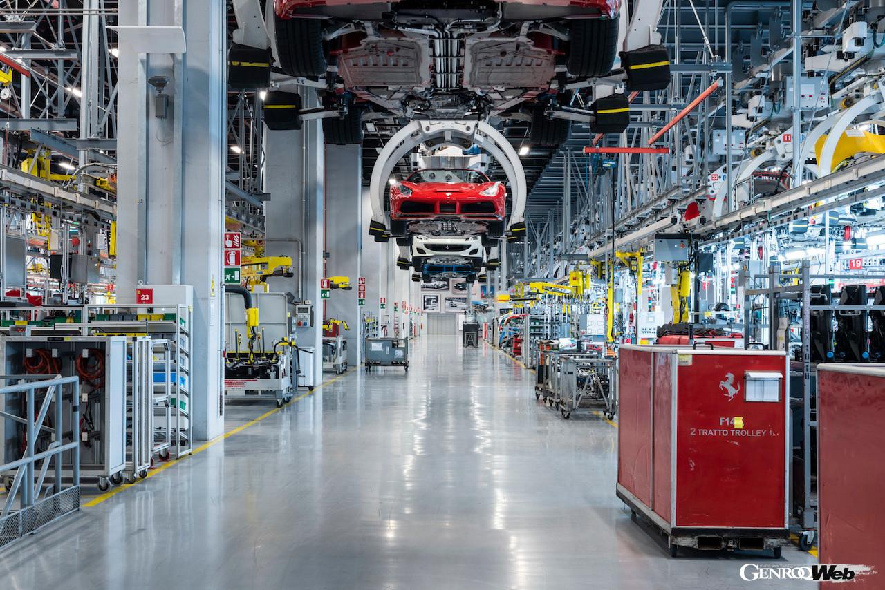 フェラーリとフィリップモリスは、それぞれの生産施設内に、脱炭素化・エネルギー関連技術の研究を進める「フェラーリ・Eラボ」を設立した。