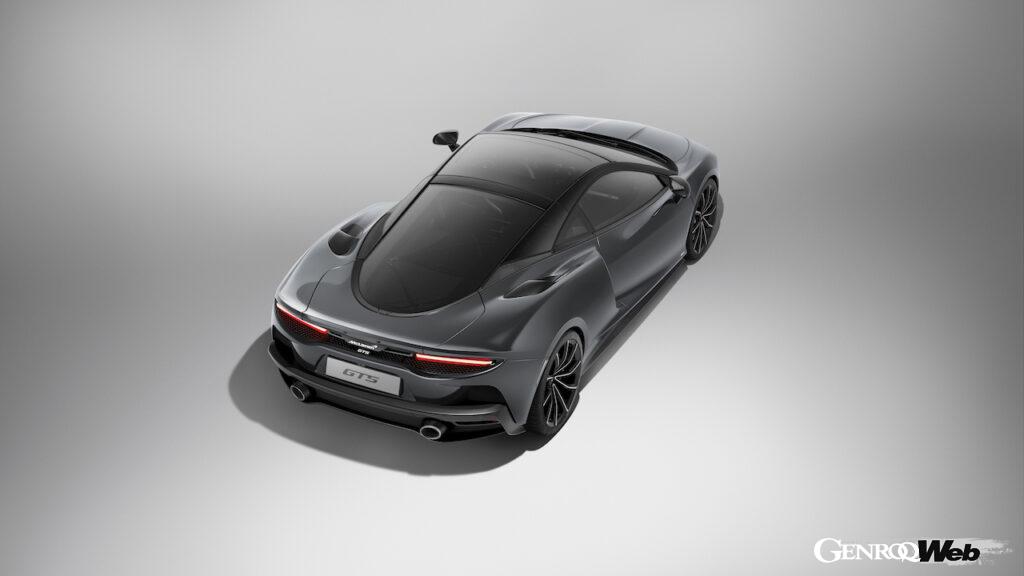 ミッドシップ・グランドツアラー「マクラーレン GTS」のエクステリア。