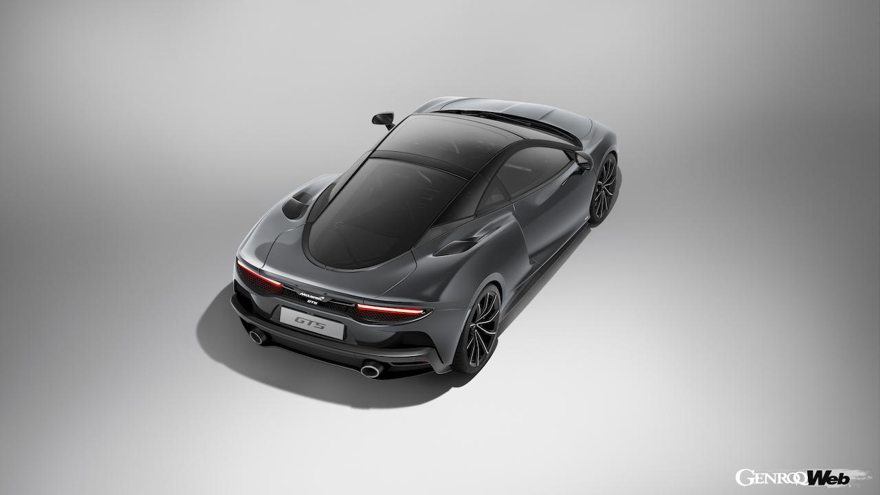 ミッドシップ・グランドツアラー「マクラーレン GTS」のエクステリア。
