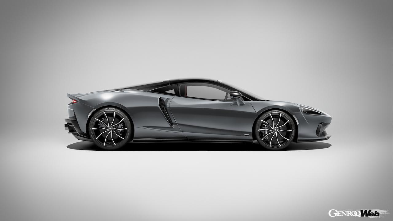 ミッドシップ・グランドツアラー「マクラーレン GTS」のエクステリア。