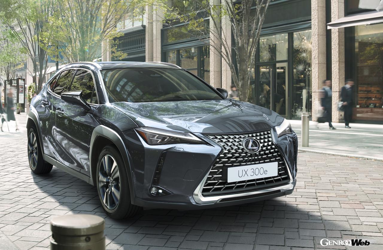 「レクサス UX」改良新型のエクステリア。