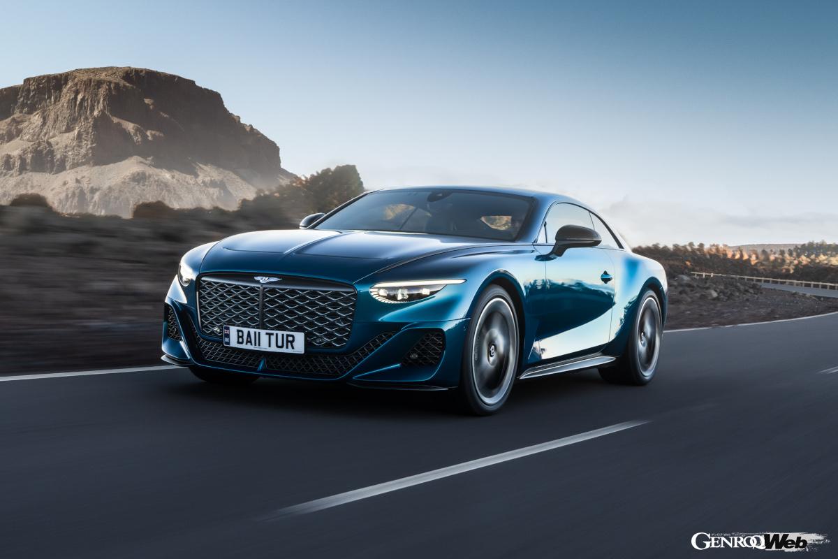 W12史上最強の750PS、1000Nmにまで高められたW12の圧倒的なパワーと滑らかさ、扱いやすさが、バトゥールの醸し出す“余裕”の源泉だ。