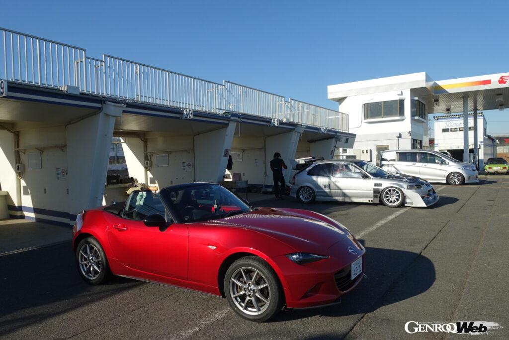 レース本番のクルマに近い環境で練習を重ねるのが理想だ。