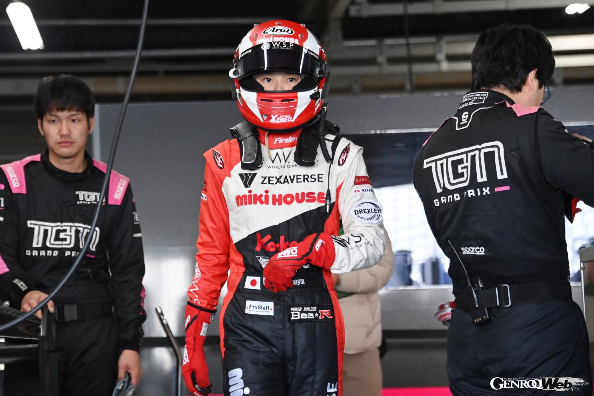 鈴鹿サーキットでの合同＆ルーキーテストで、注目を集めた野田樹潤選手。