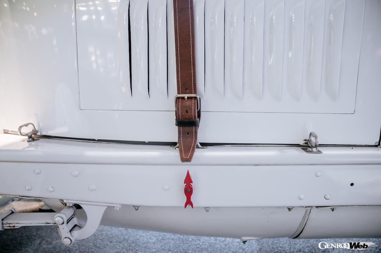 メルセデス・ベンツ・ミュージアムのレジェンド・ルーム7に展示されている、1909年製「ブリッツェン ベンツ」。