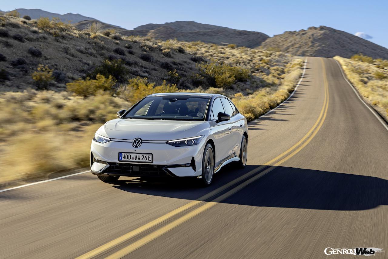 アメリカ市場における、フル電動フラッグシップモデル「フォルクスワーゲン ID.7」