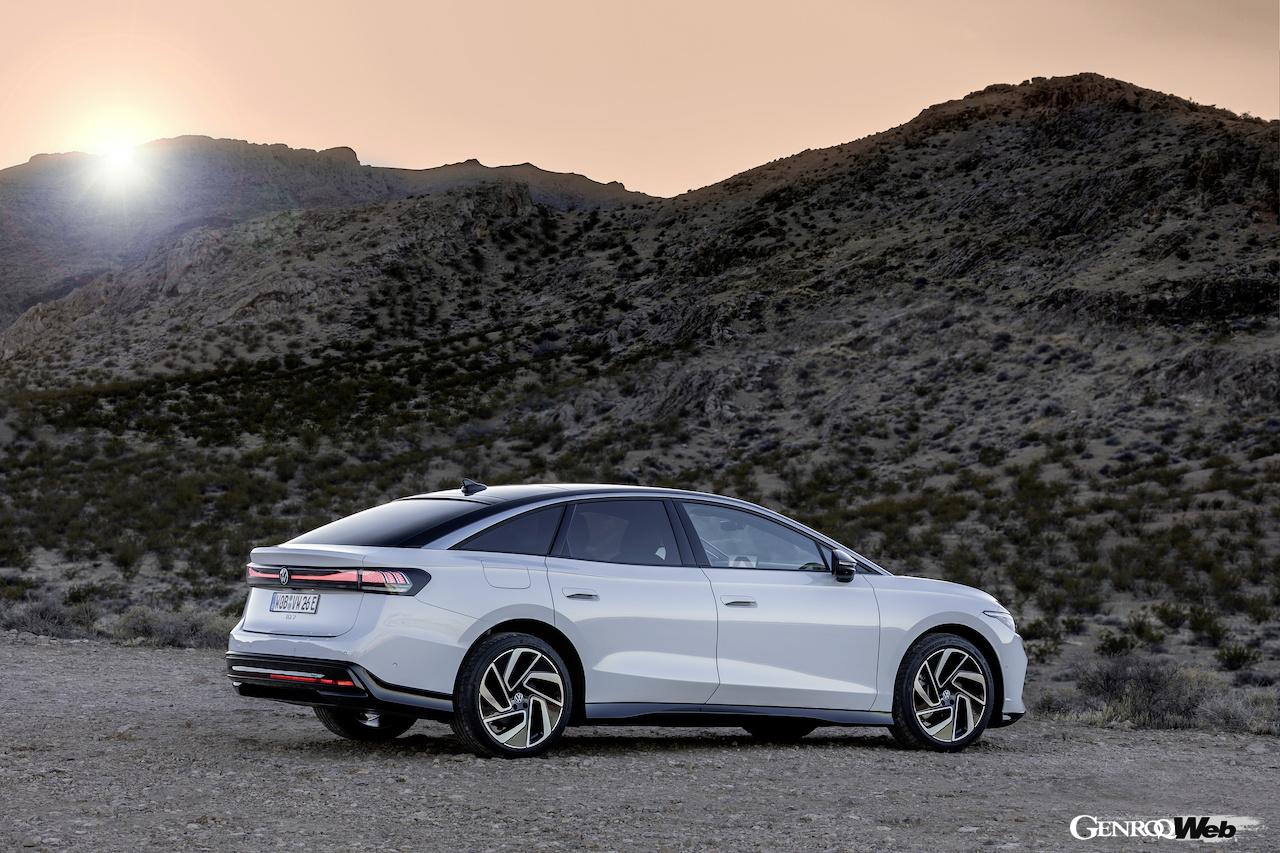 アメリカ市場における、フル電動フラッグシップモデル「フォルクスワーゲン ID.7」