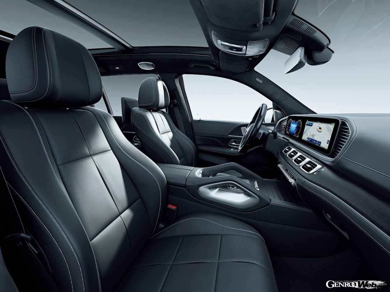 日本導入がスタートした、「メルセデス・ベンツ GLS」 改良新型のインテリア。