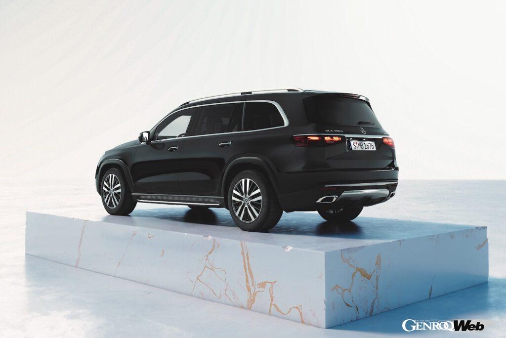 日本導入がスタートした、「メルセデス・ベンツ GLS」 改良新型のエクステリア。