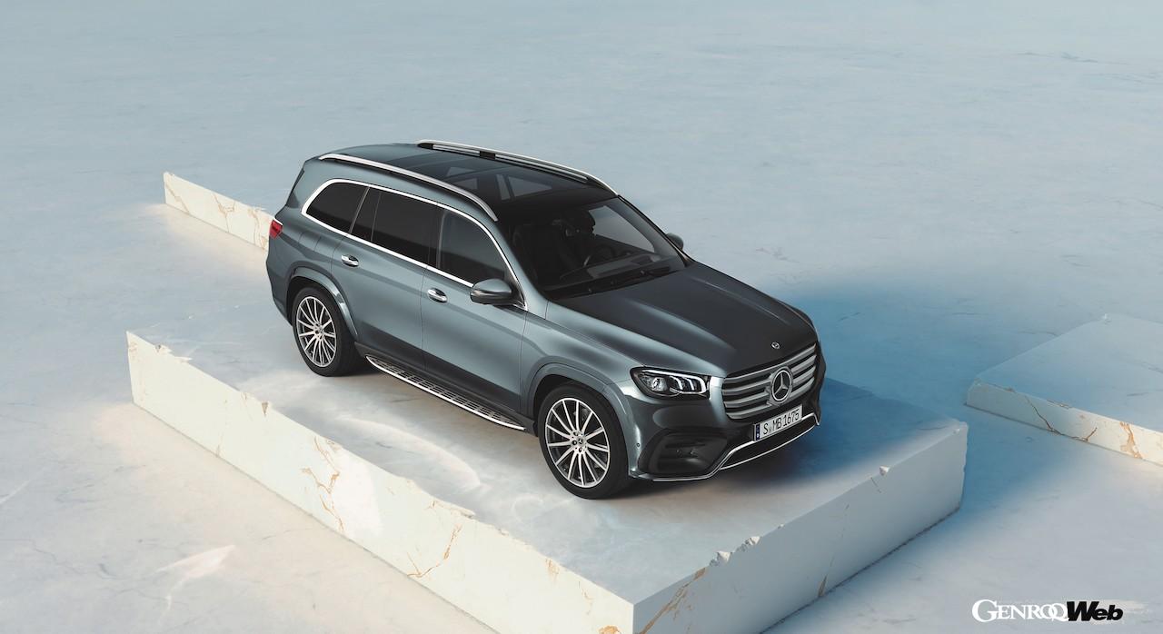 日本導入がスタートした、「メルセデス・ベンツ GLS」 改良新型のエクステリア。