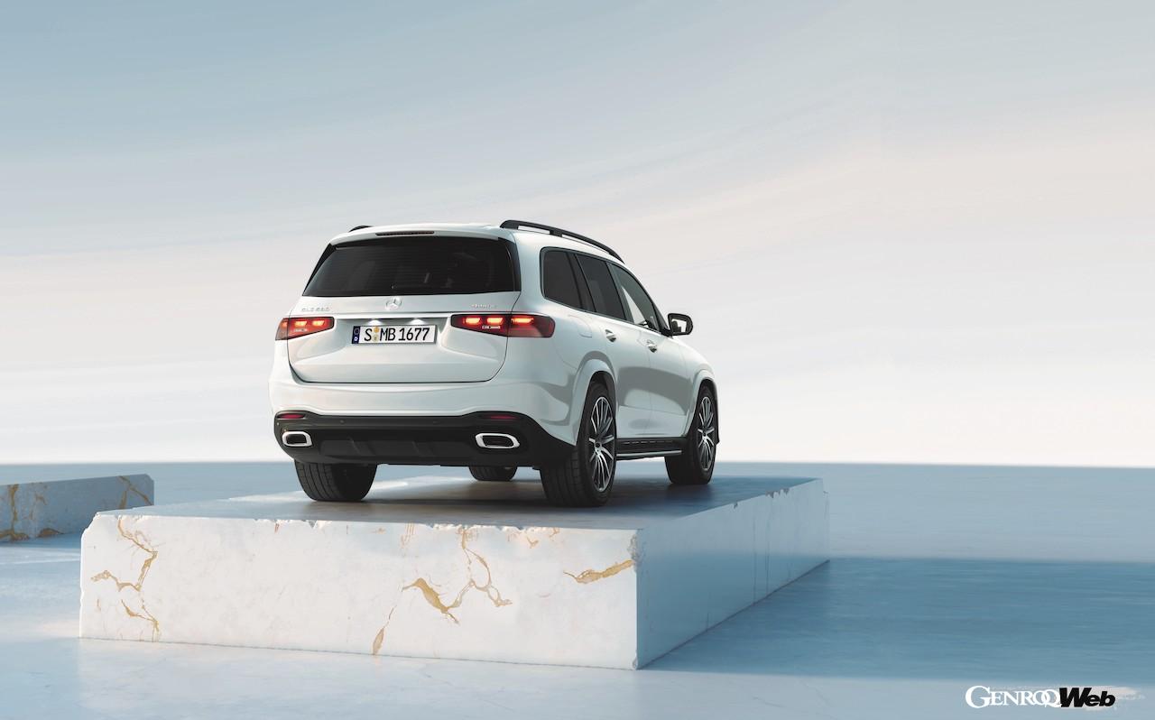 日本導入がスタートした、「メルセデス・ベンツ GLS」 改良新型のエクステリア。