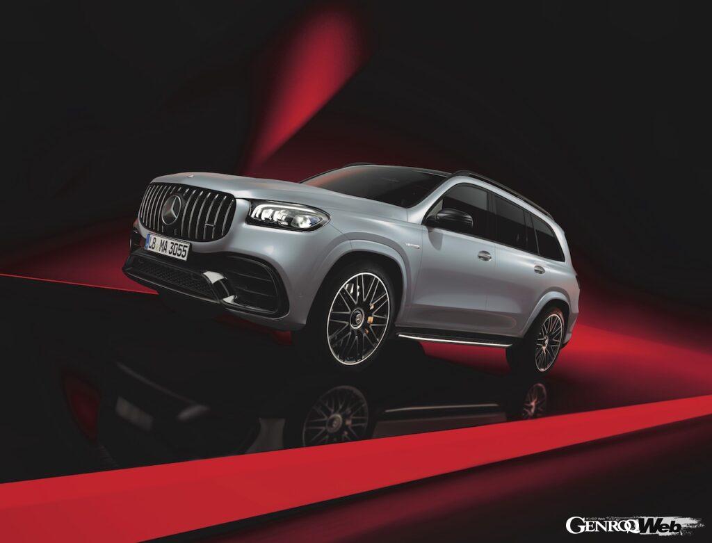 日本導入がスタートした、「メルセデスAMG GLS 63 4MATIC」 改良新型のエクステリア。
