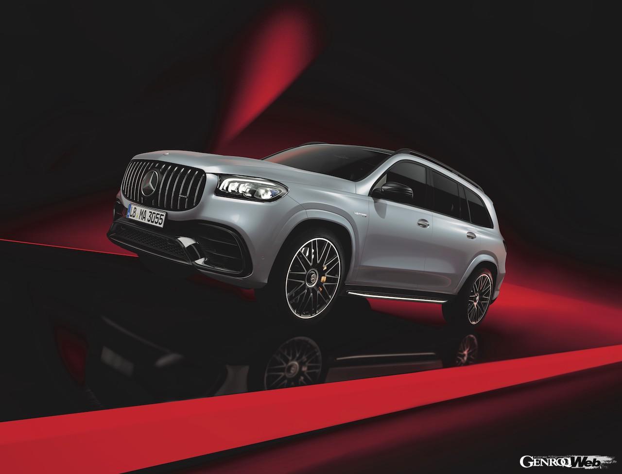 日本導入がスタートした、「メルセデスAMG GLS 63 4MATIC」 改良新型のエクステリア。