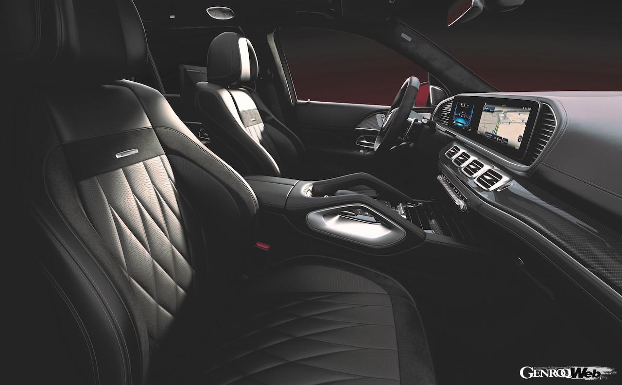 日本導入がスタートした、「メルセデスAMG GLS 63 4MATIC」 改良新型のインテリア。