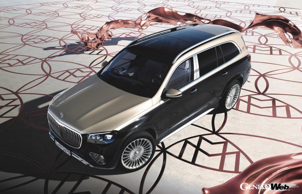 日本導入がスタートした、「メルセデス・マイバッハ GLS600 4MATIC」 改良新型のエクステリア。