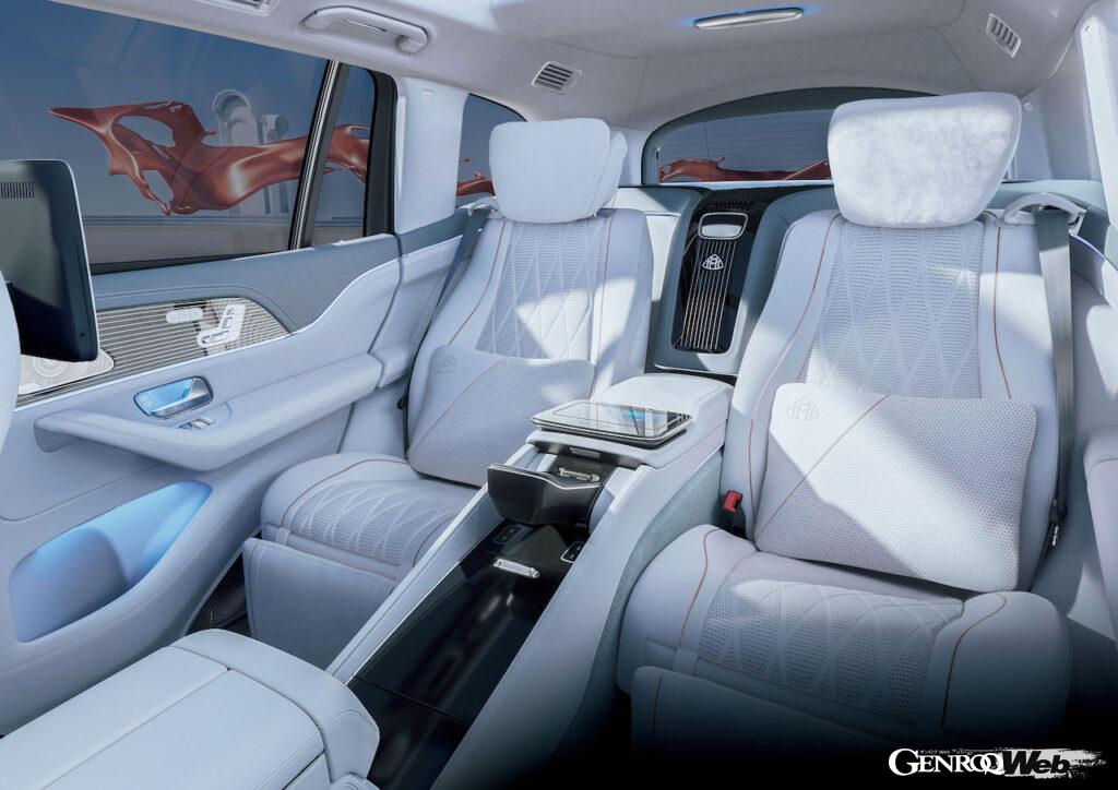 日本導入がスタートした、「メルセデス・マイバッハ GLS600 4MATIC」 改良新型のインテリア。