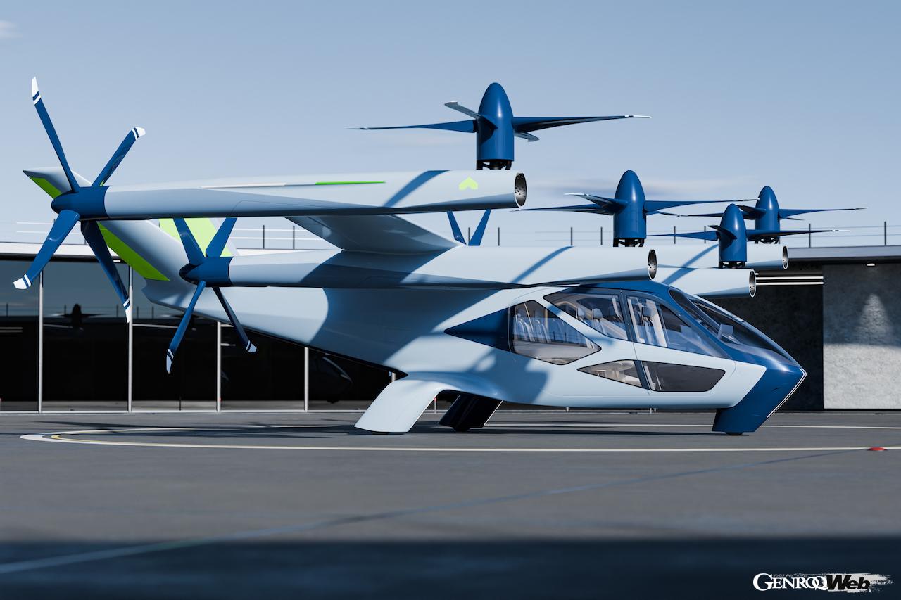 ラスベガスで開催中のCES 2024において、ヒョンデ傘下のスパーナルが公開した「S-A2」。
