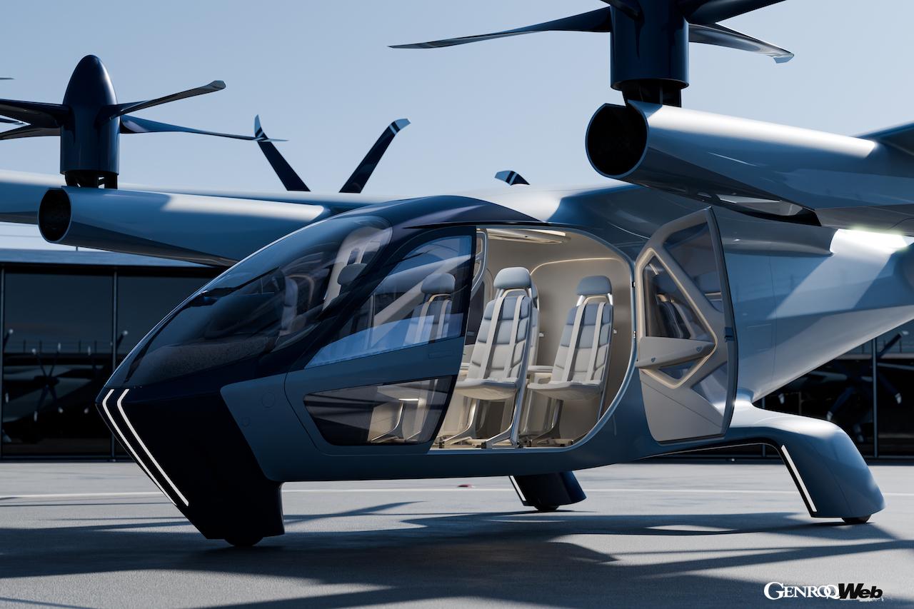 ラスベガスで開催中のCES 2024において、ヒョンデ傘下のスパーナルが公開した「S-A2」。